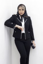 کت وشلوار مروارید یقه انگلیسی کد:۵۴۰ - تصویر 2