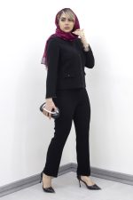 کت وشلوار مروارید یقه گرد - تصویر 2